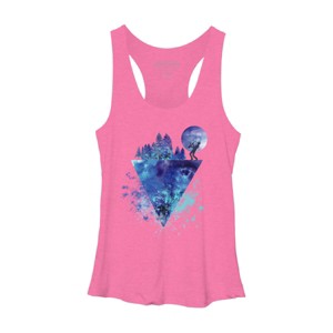 Women's Design By Humans Play Music On The Edge By Maryedenoa Racerback Tank Top - 1 of 2