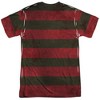 Popfunk Nightmare On Elm Street Freddy Sweater Front-Back Print Adult Sublimated Costume T-Shirt - 2 of 4