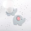 Kate Aspen Little Peanut Elephant Coaster (Pink), (Set of 12) | 17068PK - 2 of 3