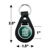 National Lampoons Christmas Vacation Jolliest Bunch Black Leather Keychain - 2 of 4