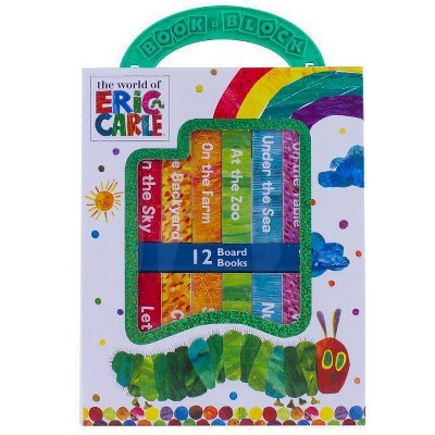 World of Eric Carle My First Library 12 Board Book Block Set - by Phoenix (Board Book)