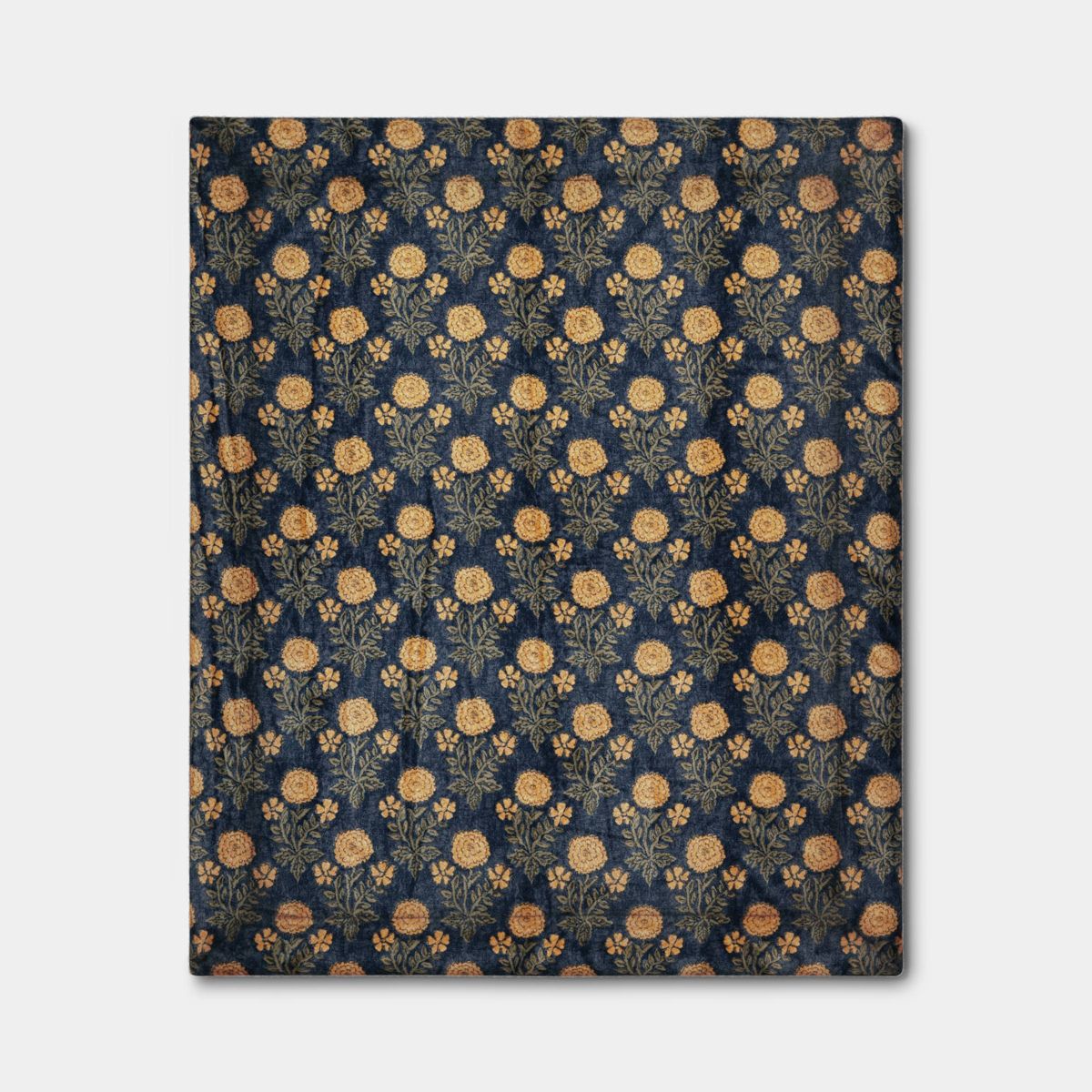 Printed Plush Throw Blanket with Faux Shearling Reverse - Threshold™ - thumbnail 3