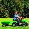 Pedal Operated: Tractor w/ Trailer - Green - 4 of 4