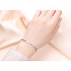 Adjustable Sterling Silver Infinity Bracelet - Engraved Inspirational Gift for Women - 3 of 4