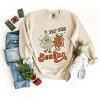 Simply Sage Market Women's Graphic Sweatshirt Retro Tis The Season Tree - 3 of 4