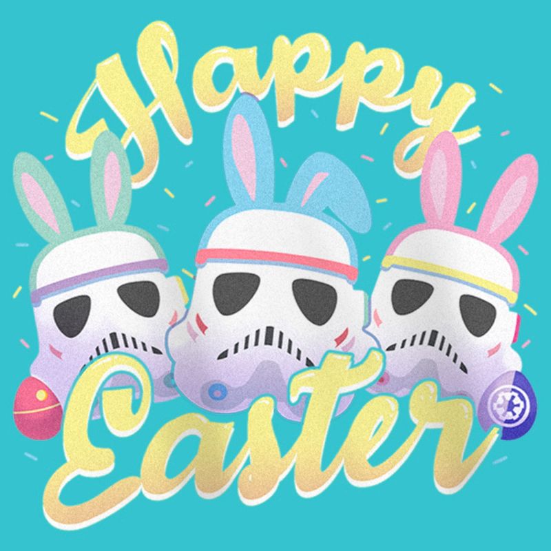 Girl's Star Wars Happy Easter Stormtroopers T-Shirt, 2 of 5