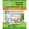 Larissa Veronica Amaretto Hazelnut Tanzania Peaberry Coffee (Gourmet, Naturally Flavored, Whole Coffee Beans) (16 oz, ZIN: 546581) - 2 of 4