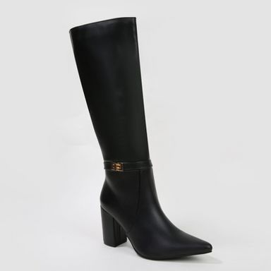 black and gold dress boots Berness Arkady Knee High with Buckle Accent - Ashley Size:3 — L collection: sets Women's Long Formal Dresses Velvet Closure Type
