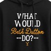 Women's - Yellowstone - What Would Beth Dutton Do Cropped Graphic Hoodie - 2 of 4