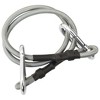 vidaXL Ropes with Carabiner 4 pcs Rubber - 4 of 4