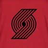NBA Portland Trail Blazers Women's Short Sleeve Crew Neck T-Shirt - 4 of 4