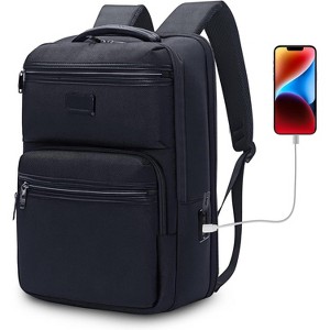 Boersma Laptop Backpack 15.6 Inch, Water Resistant Business Daypack for School, College, Travel, Work, Lightweight Bookbag for Men Women - 1 of 4