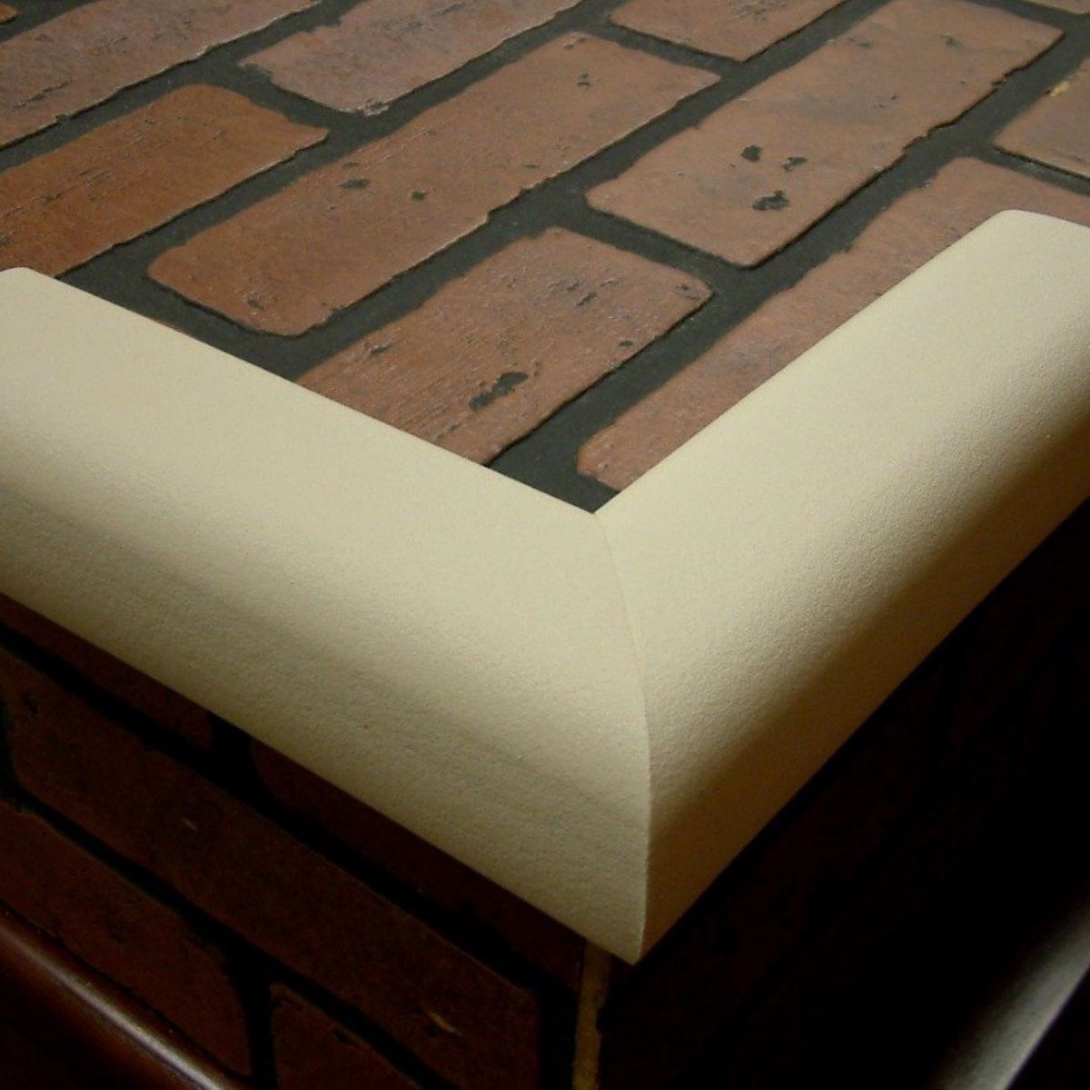 Cardinal Gates KEPK Large Hearth Pad Kit - Fireplace Baby Proofing - Adhesive Backed Fireplace Bumpers for Babies - thumbnail 3