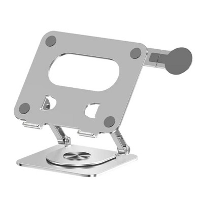 Scarlet Scope Aluminum Swivel Laptop Riser and Phone Stand