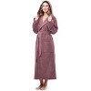 Arus , Women's Meridian Regular Style Hooded Mid-Calf 100% Turkish Cotton Robe - image 2 of 3