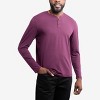 X RAY Men's V-Neck & Henley Long Sleeve T-Shirt - 4 of 4