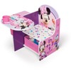 Delta Children Minnie Mouse Kids Desk Chair with Storage - 3 of 4