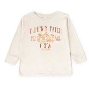 The Juniper Shop SmileyWorld Pumpkin Patch Crew Toddler Long Sleeve Tee - 1 of 4