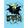 Batman Moonlight Superhero Men's Celadon T-shirt - 2 of 2