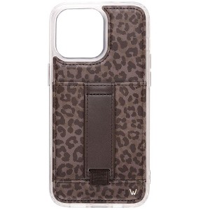 Walli Cases Shadow Leopard Phone Case with Wallet and Finger Strap - 1 of 4