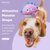 Petbobi Dog Toys Interactive Plush Giggle Ball Squeak Crazy Bouncer Toy for Pets, Blue - 3 of 4