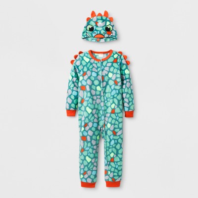Toddler Boys Dino Blanket Sleeper - Cat & Jack™ Aquarium 2T