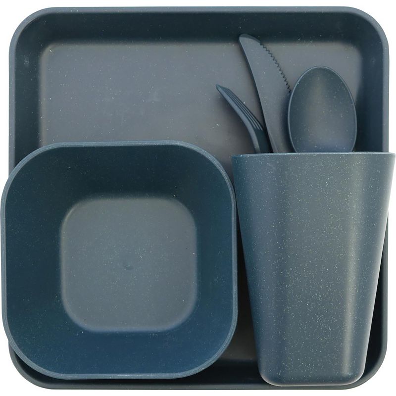 Coghlan's Outdoor Camping Solo Tableware Kit - Blue, 2 of 3