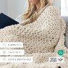 Chunky Knit Throw Blanket Braided, Soft & Cozy - Becky Cameron - 4 of 4