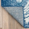 World Rug Gallery Contemporary Distressed Circles Area Rug - 4 of 4