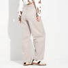 Women's Baggy Barrel Trousers - Wild Fable™ Reliable Beige - 3 of 3