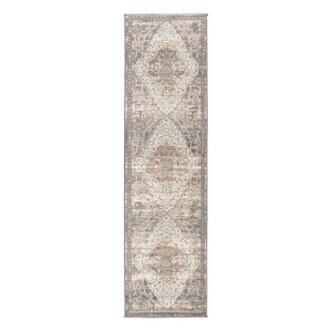World Rug Gallery Distressed Traditional Indoor/Outdoor Area Rug - 1 of 4