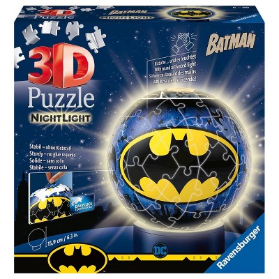 Ravensburger 3D Puzzle Nightlight Batman Jigsaw Puzzle - 72pc