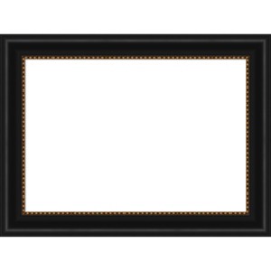 Amanti Art Manhattan Black Framed Magnetic Dry Erase Board - 1 of 4