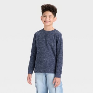 Boys' Long Sleeve Thermal Shirt - Cat & Jack™ - 1 of 3