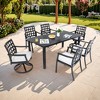 Modern Classic 7PC Outdoor Patio Dining Set - 2 of 4