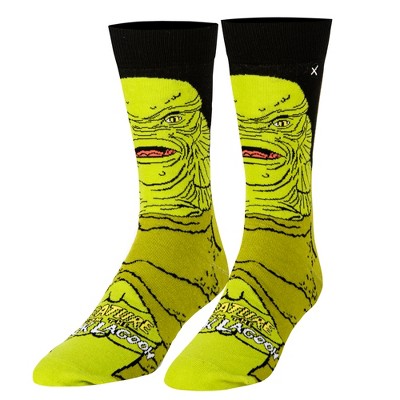 Odd Sox, Creature, Funny Novelty Socks, Large