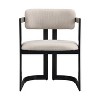 Christopher Knight Home Celica Modern Upholstered Dining Chairs (Set of 2), Black - 4 of 4