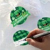 Big Dot of Happiness Shamrock St. Patrick's Day - Saint Paddy’s Day Party Clear Goodie Favor Bags - Treat Bags With Tags - Set of 12 - 3 of 4