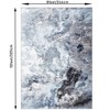Machine Washable Non-Slip Runner, Modern Abstract Geometric Print Area Rug, Traditional Carpet for Hallway Bedroom Living Room - 2 of 4