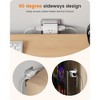 Itopfox 3-Prong to 2-Prong Plug Adapter with 3 AC Outlets, Travel Power Adaptor for US to Japan, Philippines, Cruise Ship Approved, 1875W Max, 2 Pack - 4 of 4