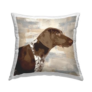 Stupell Industries Pointer Dog Side Portrait Soft Cross Hatch Pattern - 1 of 3
