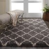 Nourison Luxe Shag Trellis Machine Woven Indoor Rug - image 2 of 4