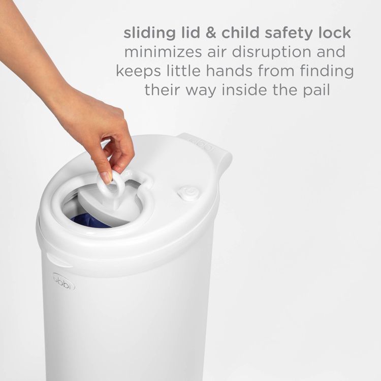 Ubbi Stainless Steel Diaper Pail, 6 of 9