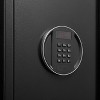 Steel Cabinet with High Performance Electronic Combination Lock, Storage Box, with Magnetic Introduction Light, Storage for Office-The Pop Home - 3 of 4