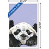 Trends International Snowtap - Panda Photobomb Framed Wall Poster Prints - 3 of 4