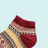 Warm Woolen Block Knitting Ankle Socks - Women's Sizes, Adult Medium from the Sock Panda - 2 of 3