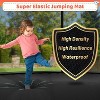 Zevemomo 10FT Trampoline with Safety Enclosure Net, Ladder, ASTM Approved. Outdoor Pumpkin Trampoline for Kids and Adults, Coated Metal Frame,orange - 2 of 4