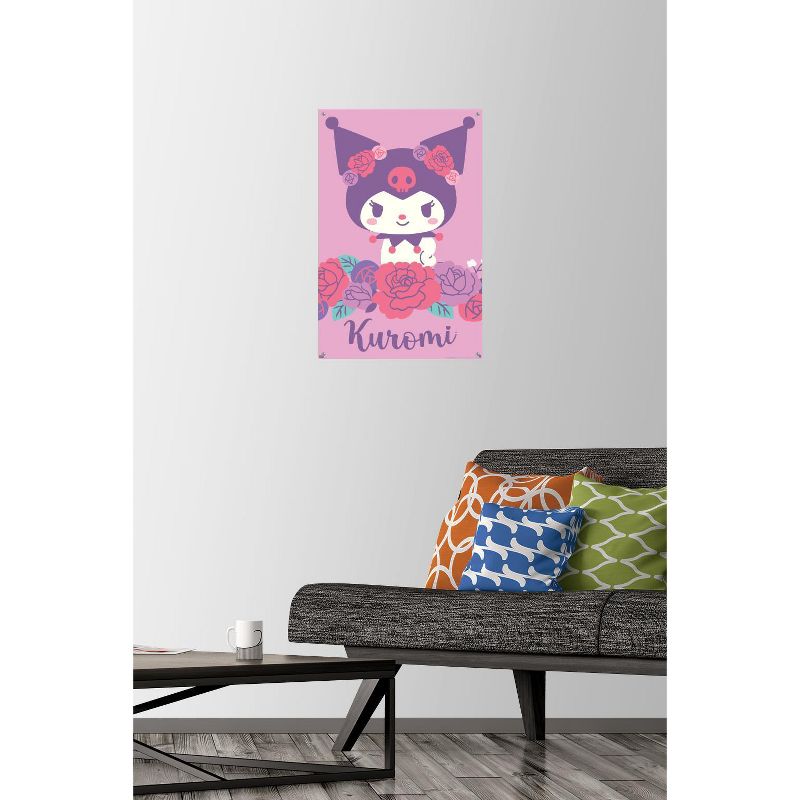 Trends International Hello Kitty and Friends: 24 Flowers - Kuromi Unframed Wall Poster Prints, 2 of 7