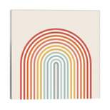 Minimalistic Rainbow by Show Me Mars Unframed Wall Canvas - iCanvas