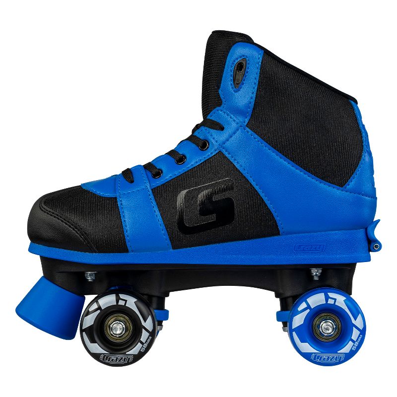 Crazy Skates Sk8 Adjustable Roller Skates For Boys - Great Beginner Kids Quad Skates, 4 of 8